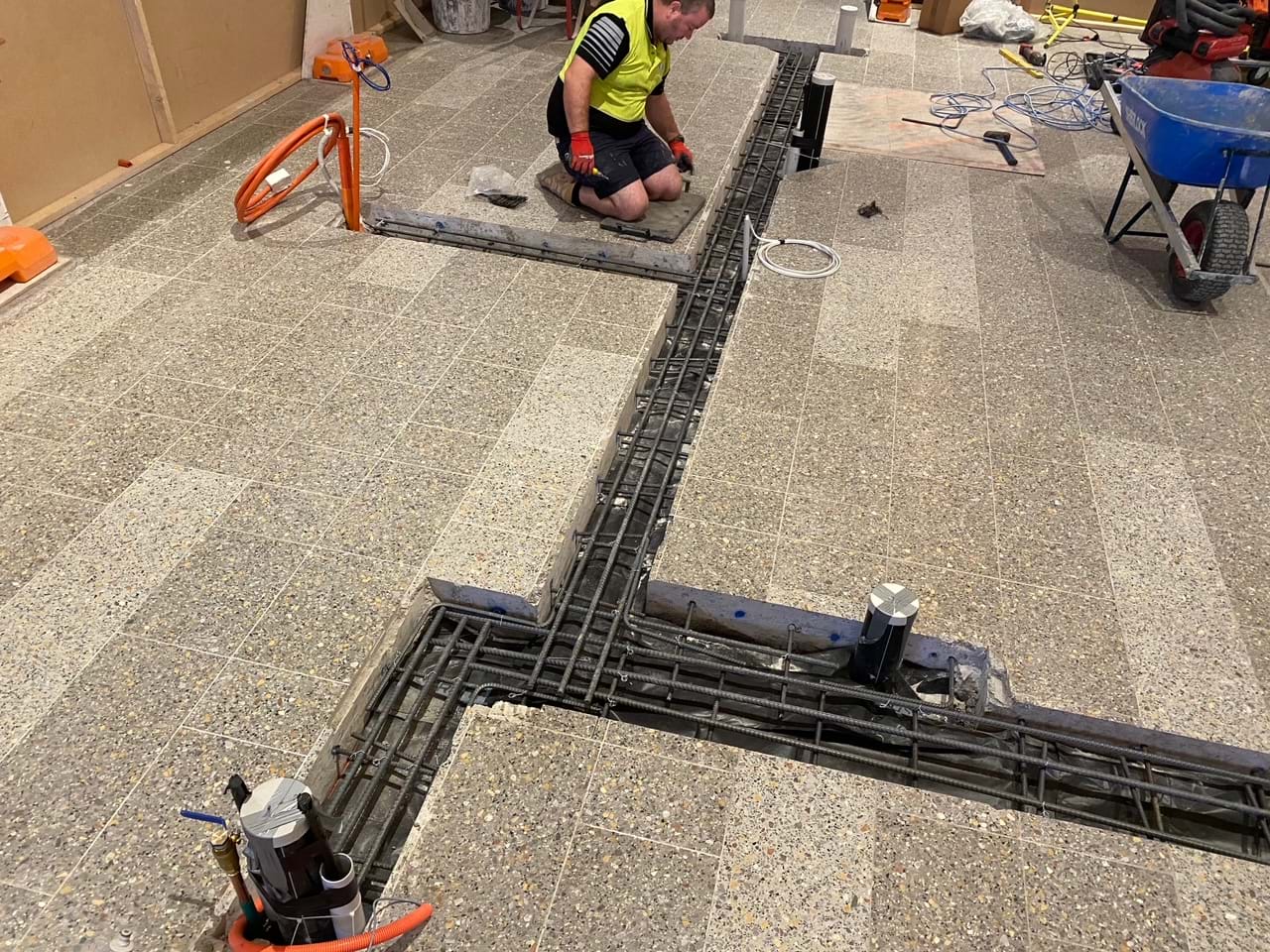 Internal Works in Shopping Centre