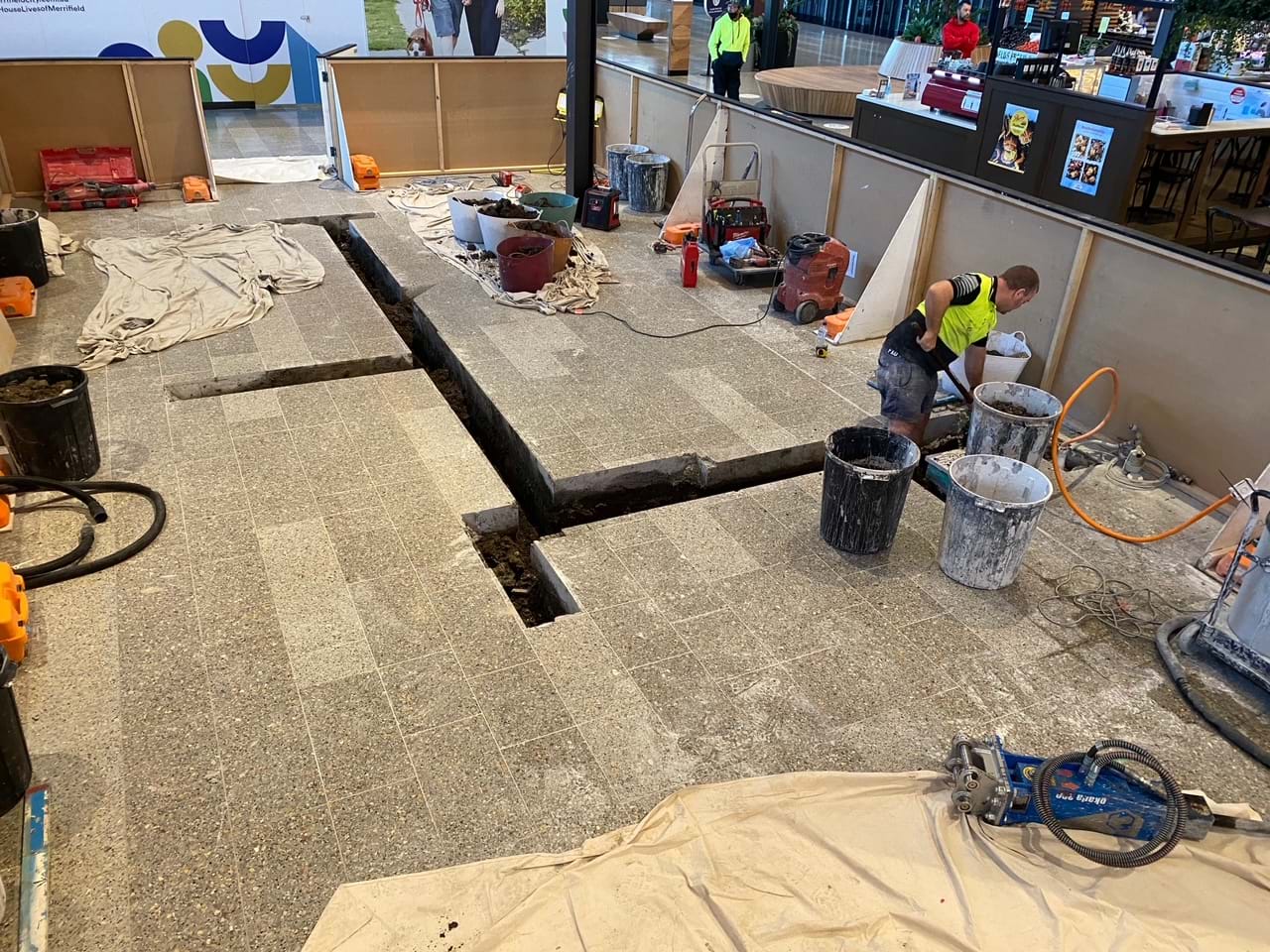 Internal Works in Shopping Centre