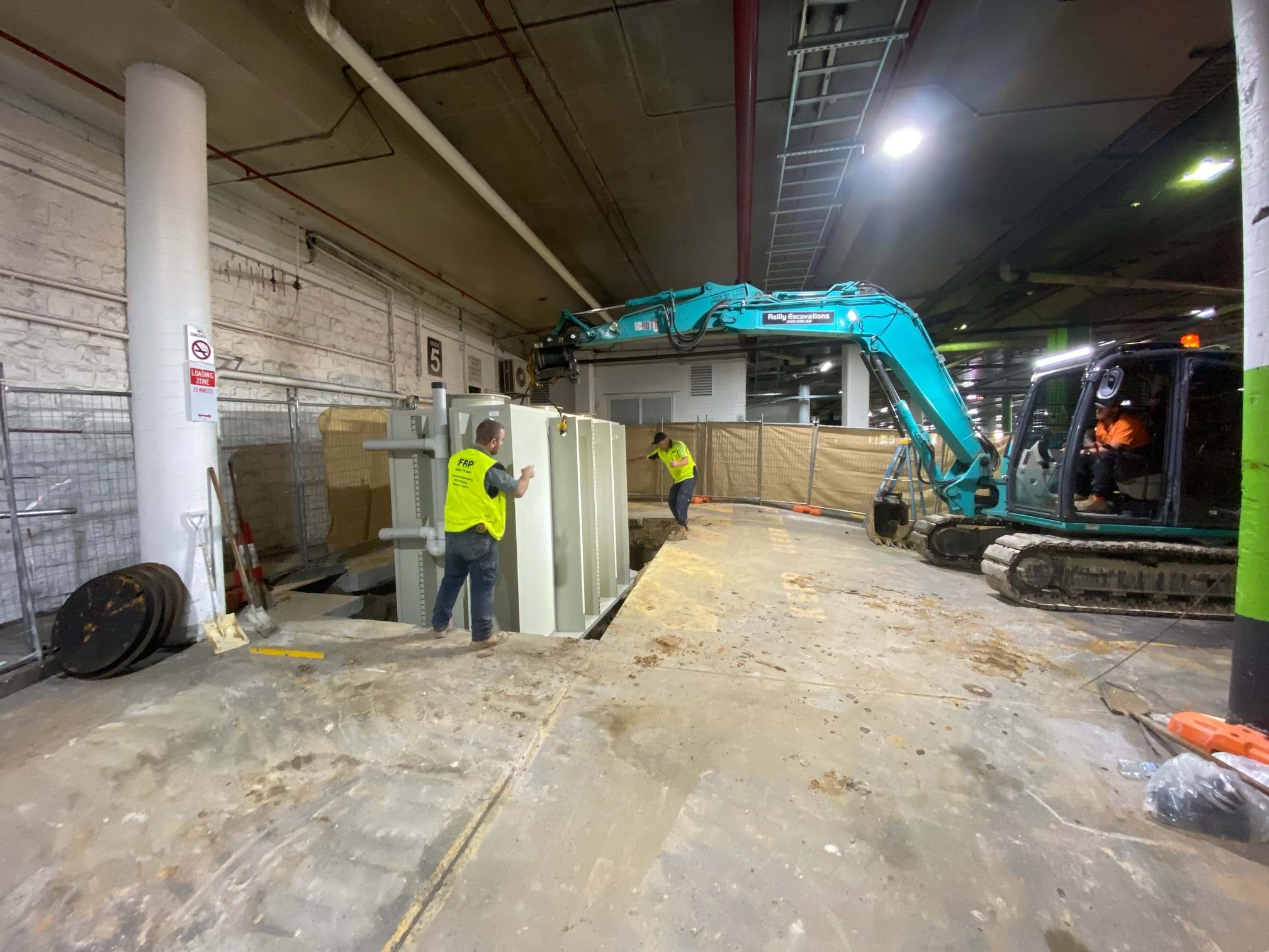 Grease Trap Upgrade Works