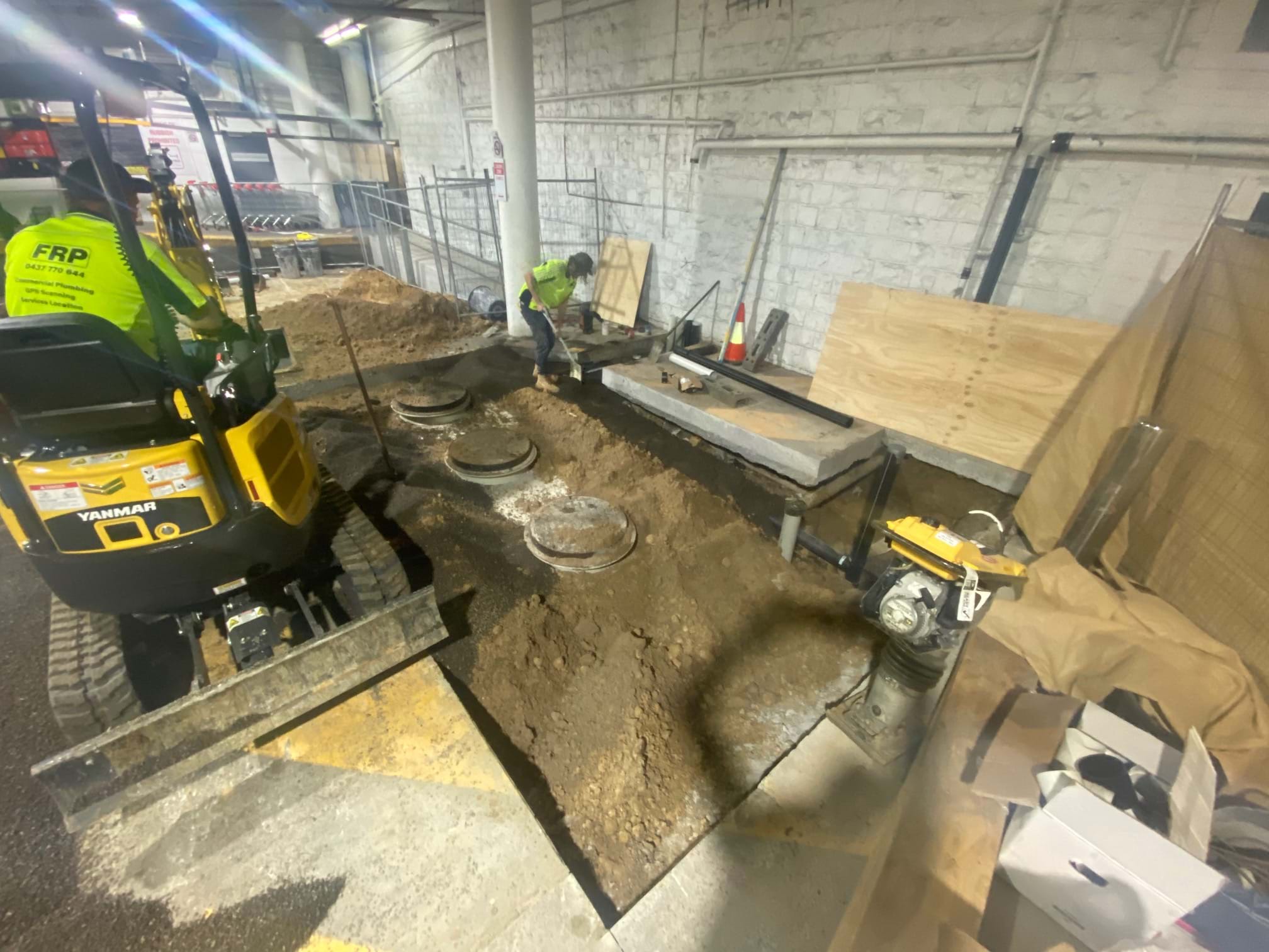 Grease Trap Upgrade Works